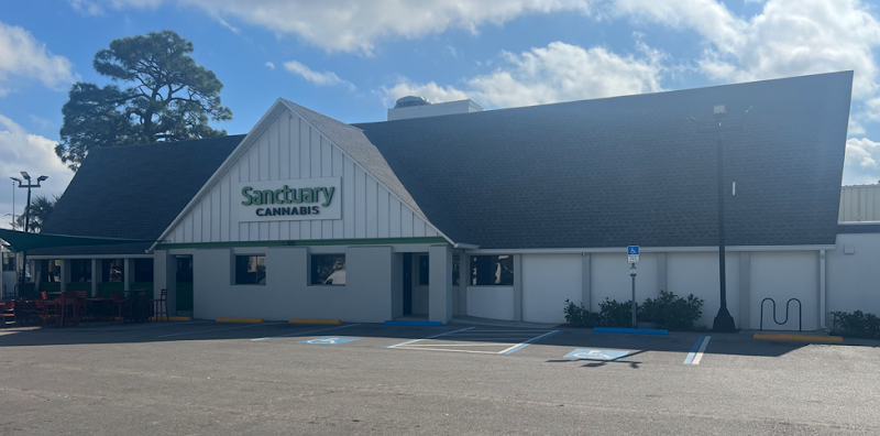 Sanctuary Cannabis Sarasota Dispensary storefront