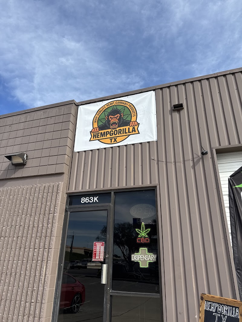 HempGorilla Texas storefront